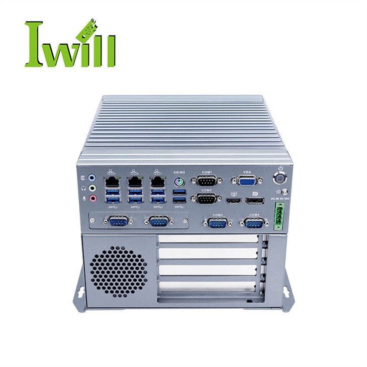 I3 I5 I7 Industriell PC med PCIE X4