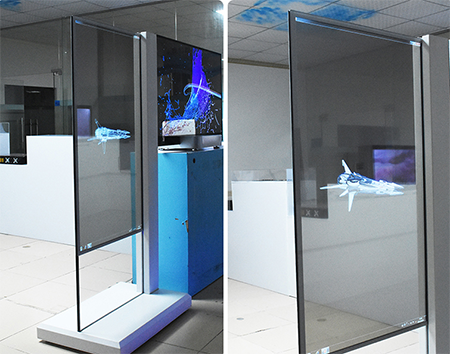 Transparent OLED-skärm, du vet